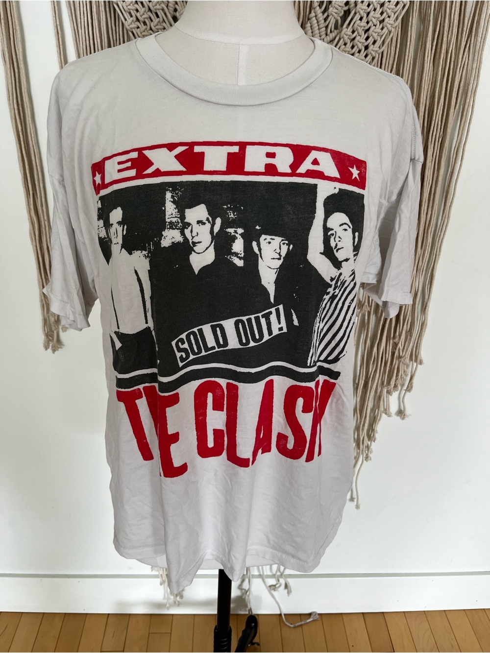 Daydreamer The Clash Graphic Tee - White & Red
